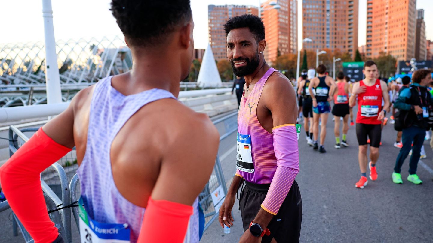 Amanal Petros sorgte in Valencia für den nächsten Coup. Foto: David Gonzalez/dpa