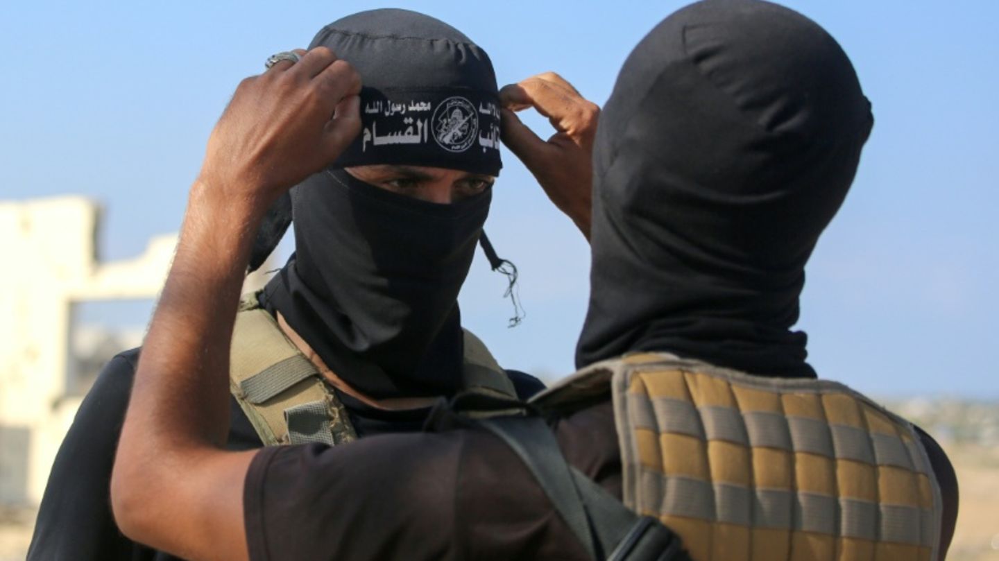 Hamas-Kämpfer im Gazastreifen