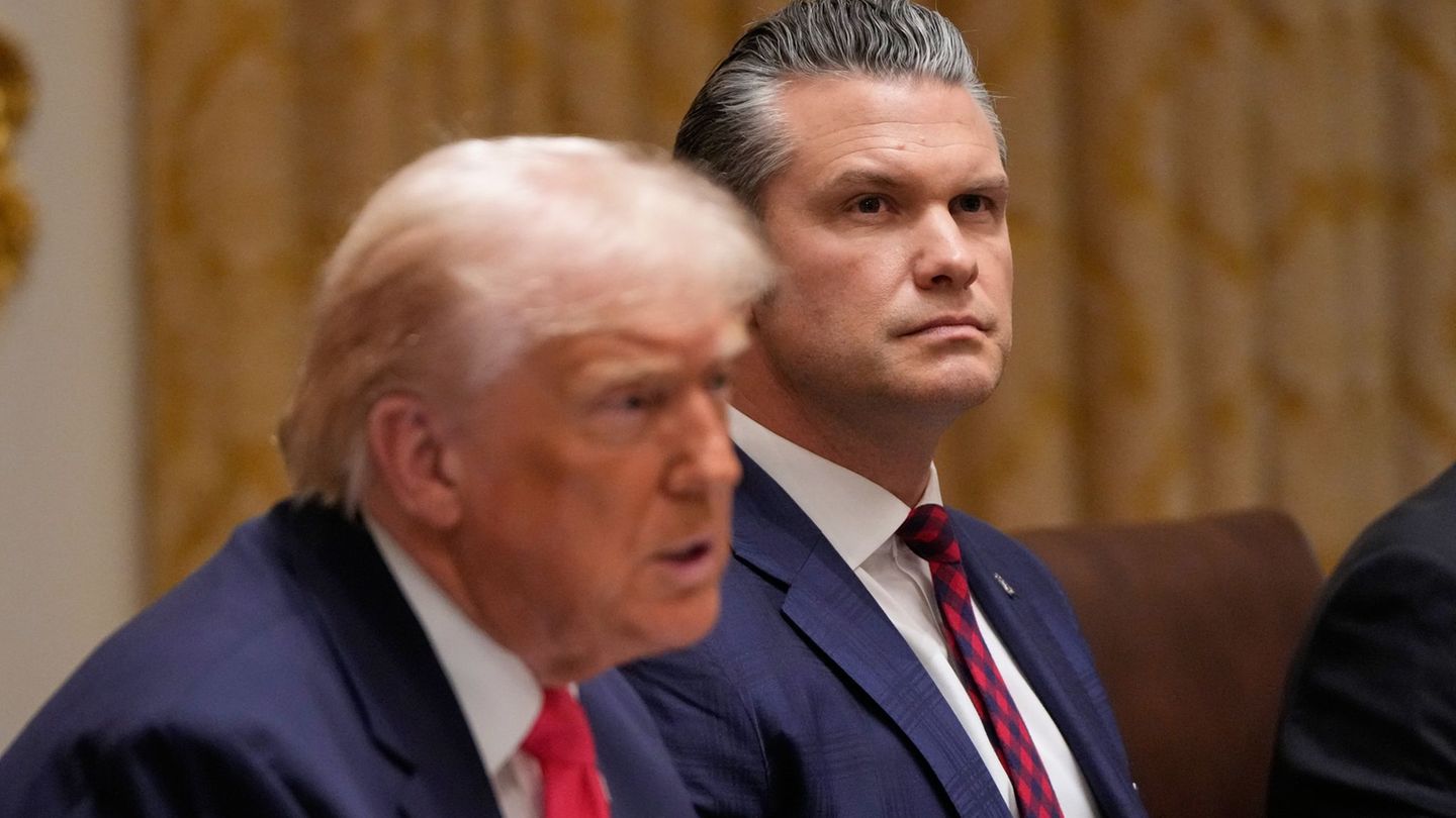 US-Präsident Donald Trump helfe gerne Ländern, die sich selbst helfen würden, sagte Pentagon-Chef Pete Hegseth. (Archivbild) Fot