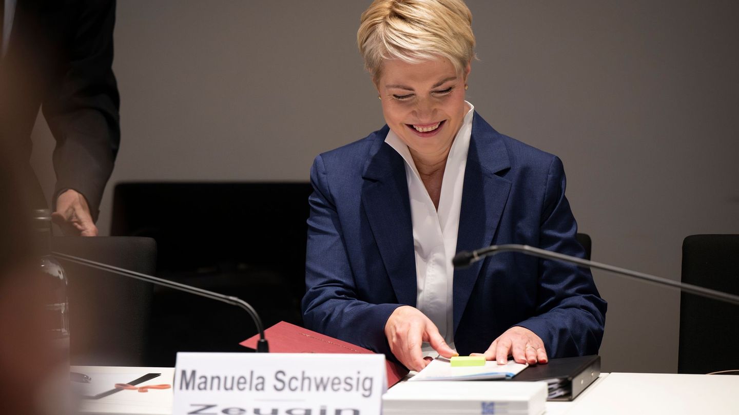 Ministerpräsidentin Manuela Schwesig (SPD) war die 91. und letzte Zeugin im Untersuchungsausschuss zu Nord Stream 2. Ihre Verneh