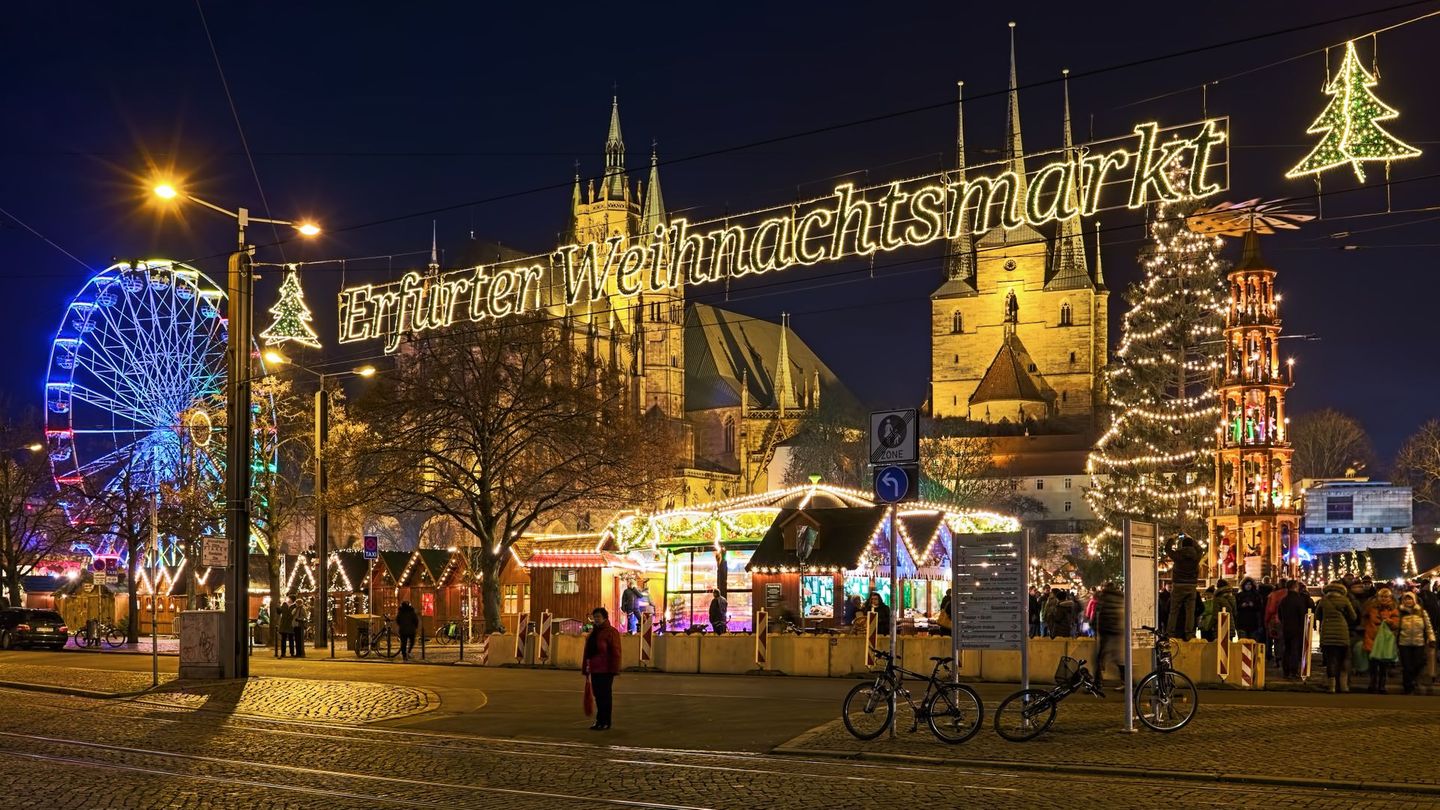 Weihnachtsmarkt in Erfurt
