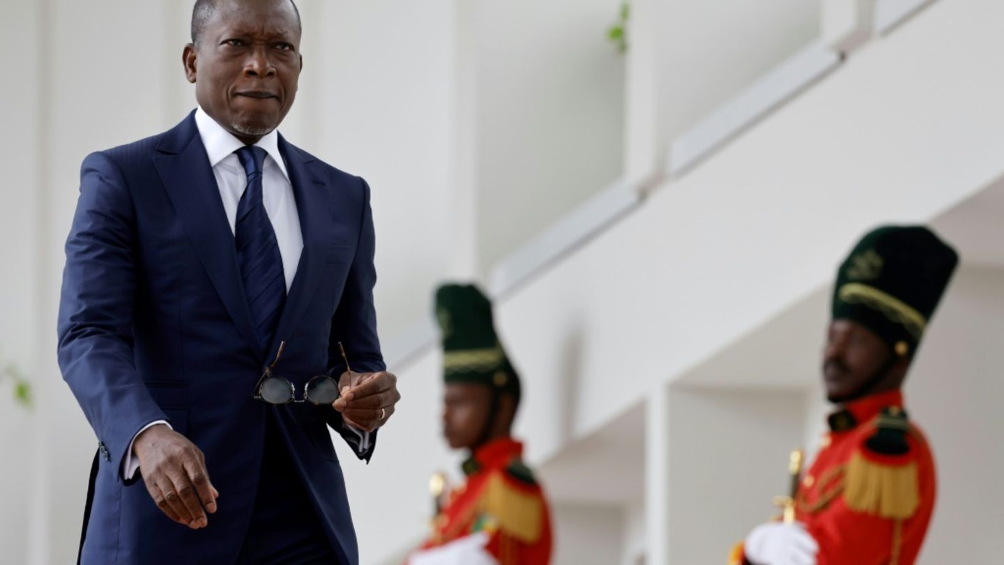 Der Präsident Benins, Patrice Talon