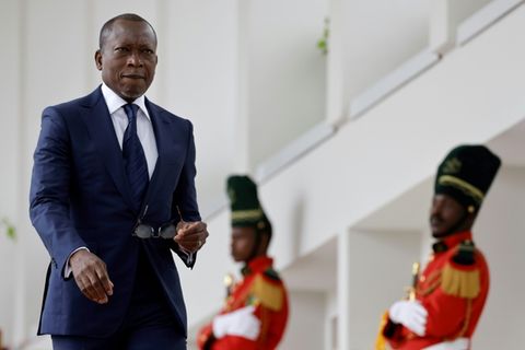 Der Präsident Benins, Patrice Talon