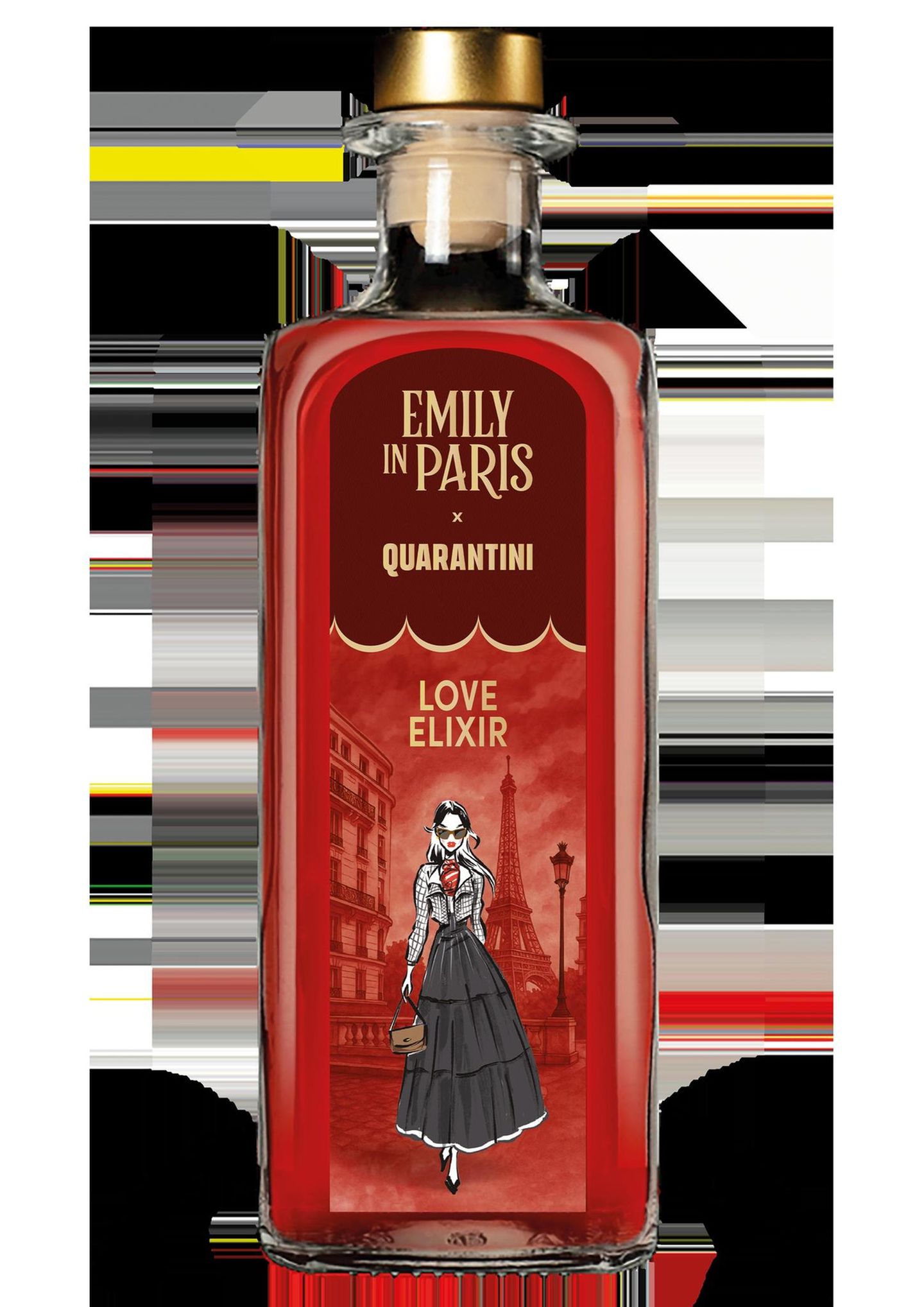 Quarantini X Emily in Paris - Love Elixir Gin
