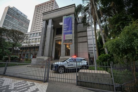 Die Bibliothek in São Paulo