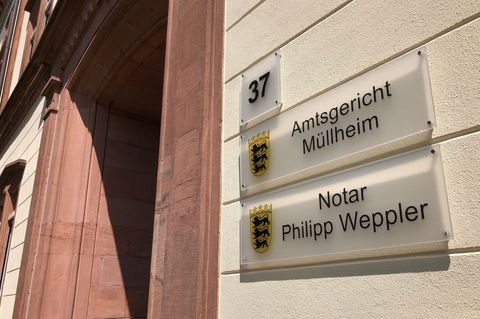 Weil am Amtsgericht Staufen gebaut wird, verhandelt das Gericht in Müllheim. (Archivbild) Foto: Christian Böhmer/dpa