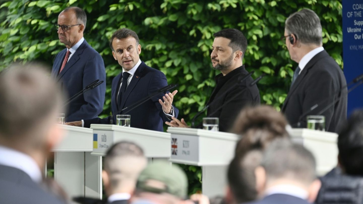 Selenskyj trifft Verbündete in London - Trump kritisiert ukrainischen Präsidenten