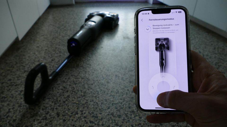 Nass-Trockensauger Test: Roborock F25 Ultra Fernsteuerung