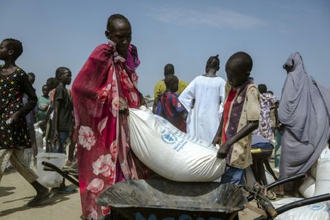 Geflüchtete im Südsudan