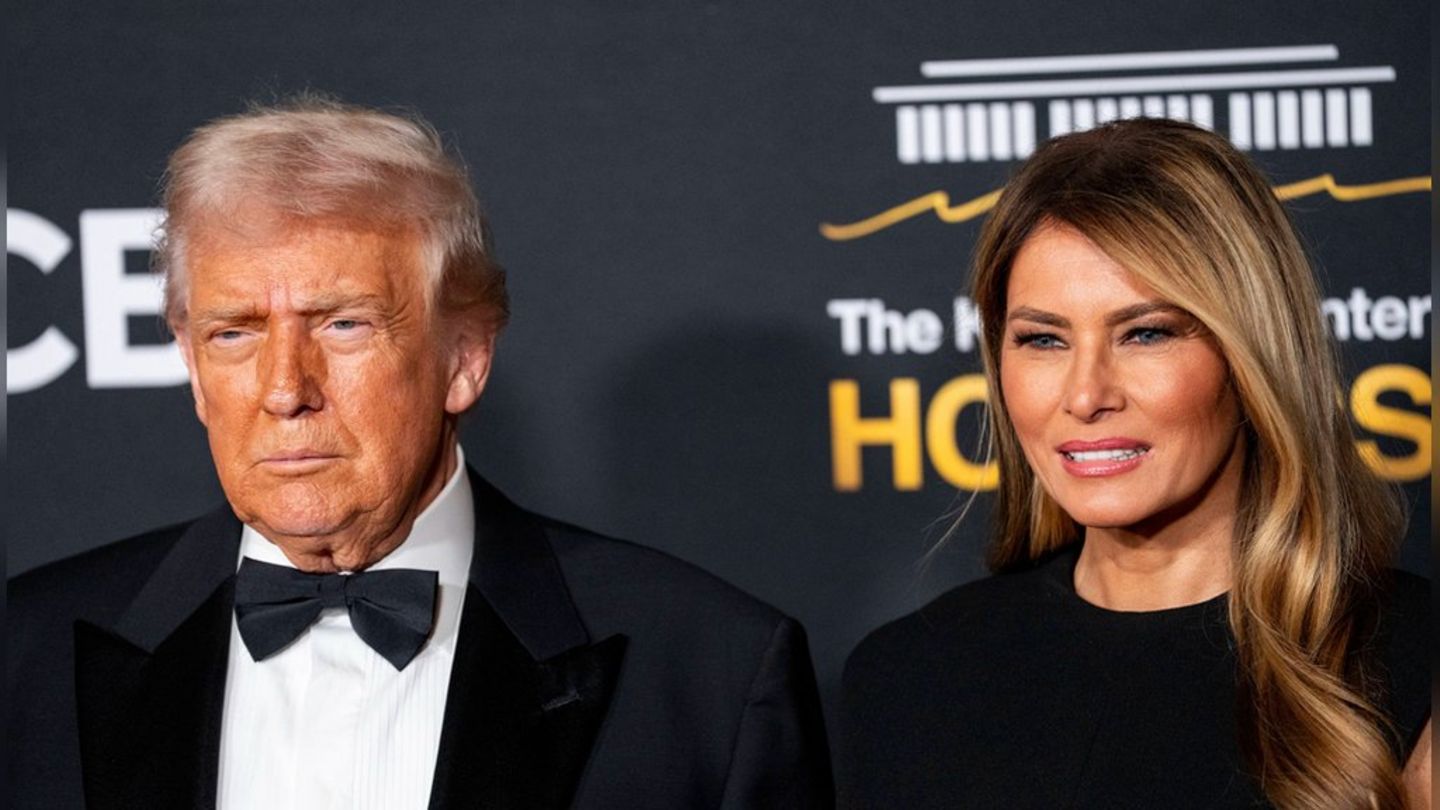 Donald Trump und Gattin Melania bei der Verleihung der Kennedy Center Honors.