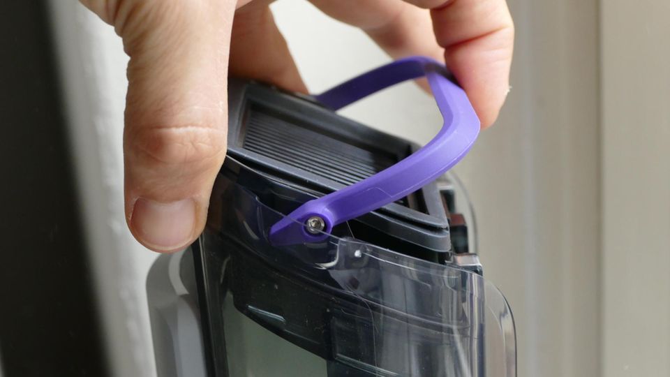 Nass-Trockensauger Test: Rowenta X-Clean 10 Siebsystem