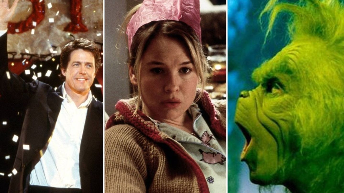Von "Tatsächlich... Liebe" über "Bridget Jones" bis hin zu "Der Grinch": Diese Weihnachtsfilme sorgen für die richtige Stimmun