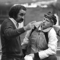 Tiriac mit seinem Schützling Boris Becker