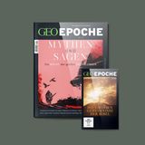 Seit jeher versuchen Menschen, sich die Rätsel der Welt zu erklären, ersinnen lange vor dem Aufkommen der Wissenschaften übermächtige Kräfte und Wesen, die den Lauf der Jahreszeiten steuern, Tag und Nacht, Stürme, Polarlichter, Geburt und Tod. Was sich mit den Kenntnissen der jeweiligen Zeit oderRegion nicht verstehen lässt, wird in fantastische Erzählungen gekleidet, die wir Mythen nennen, Legenden, Sagen oder Märchen. Und zuweilen: Heilige Schrift. GEO EPOCHE über Geschichten voller Wunder – jetzt im GEO Shop und überall, wo es gute Zeitschriften gibt
