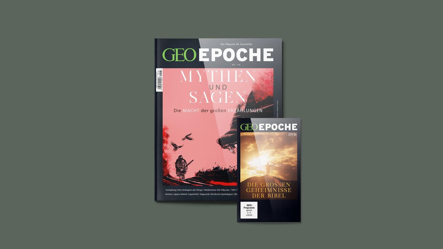 Seit jeher versuchen Menschen, sich die Rätsel der Welt zu erklären, ersinnen lange vor dem Aufkommen der Wissenschaften übermächtige Kräfte und Wesen, die den Lauf der Jahreszeiten steuern, Tag und Nacht, Stürme, Polarlichter, Geburt und Tod. Was sich mit den Kenntnissen der jeweiligen Zeit oderRegion nicht verstehen lässt, wird in fantastische Erzählungen gekleidet, die wir Mythen nennen, Legenden, Sagen oder Märchen. Und zuweilen: Heilige Schrift. GEO EPOCHE über Geschichten voller Wunder – jetzt im GEO Shop und überall, wo es gute Zeitschriften gibt