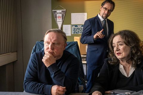 Axel Prahl (l.) und Jan Josef Liefers müssen im "Tatort" künftig ohne ihre Kollegin Mechthild Großmann auskommen.