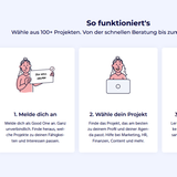 Digitale Ehrenämter  "The good ones" zu Deutsch etwa "die Guten" ist eine ähnliche Ehrenamts-Suchmaschine wie "Die Gute Tat" nur deutlich breiter und etwas moderner aufgestellt. Hier stellen Hunderte Projekte ihre Hilfsgesuche ein und bitten um konkrete Hilfe, weil ihnen gerade eine bestimmte Aufgabe über den Kopf wächst.Häufig gesucht werden dabei Menschen mit besonderen Fähigkeiten in der IT, Social Media, Marketing, Mediation und vielem mehr