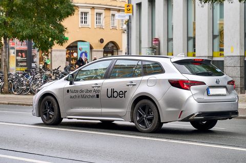 In Städten wie München nutzen viele Kunden Uber