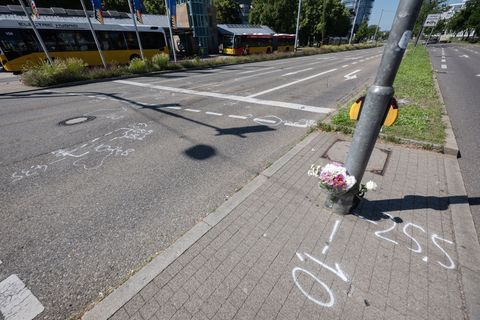 Der Unfall ereignete sich, als die Kolonne des ungarischen Ministerpräsidenten Victor Orban zum Flughafen eskortiert wurde. (Arc
