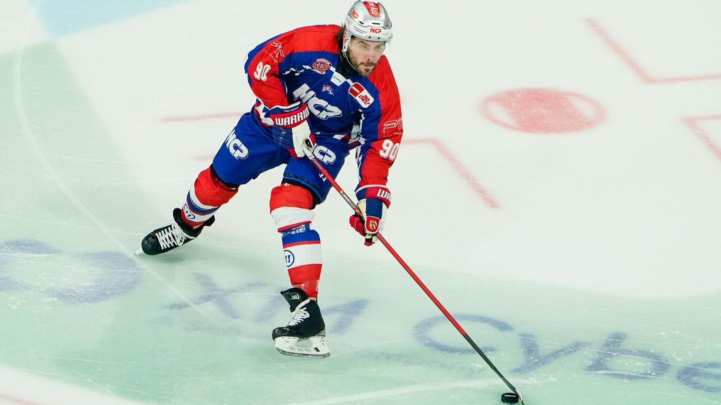Für Nürnbergs Routinier Constantin Braun ist die DEL-Saison vorzeitig beendet. (Archivbild) Foto: Uwe Anspach/dpa