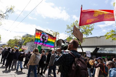 Wie die Fifa auf die Pride-Pläne der LGBTQ+-Gemeinde zum Spiel zwischen Iran und Ägypten reagieren wird, ist nicht bekannt