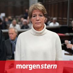 Christina Block und ihr Anwalt Ingo Bott im Gerichtssaal