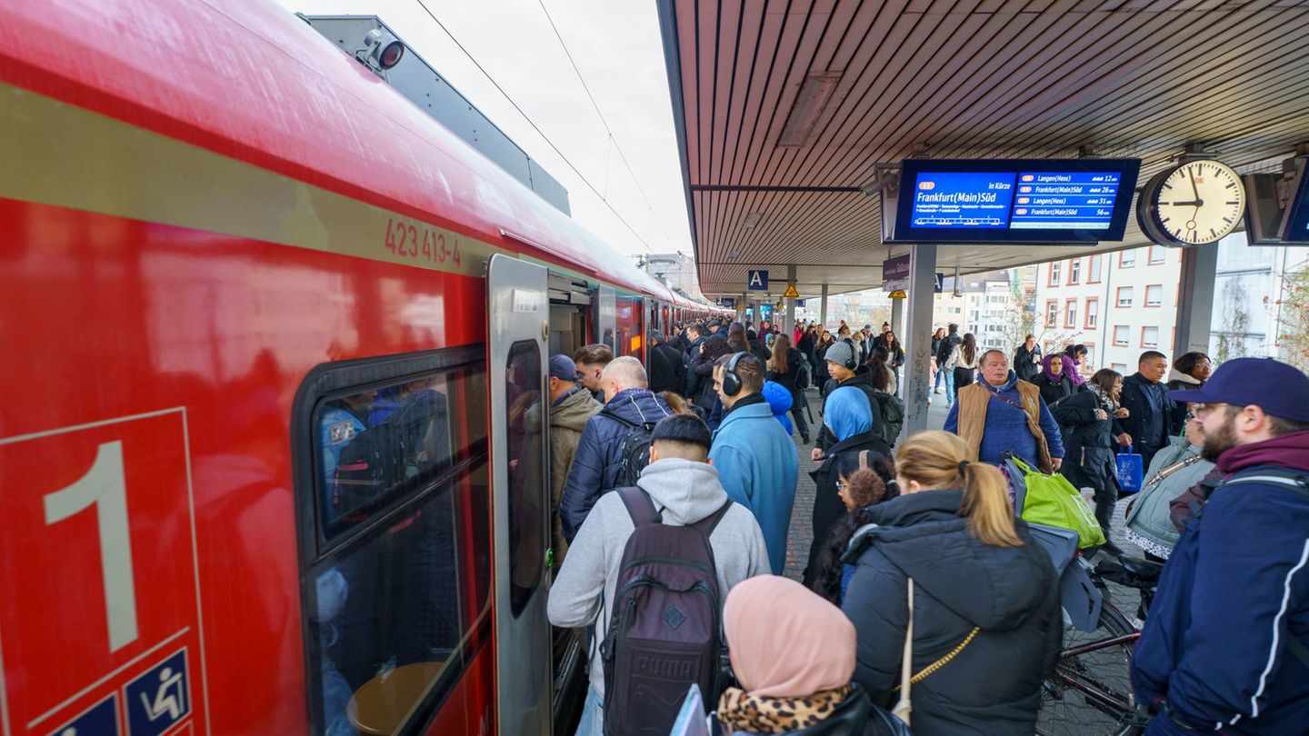 Der S-Bahnverkehr ist gestört. Foto: Andreas Arnold/dpa