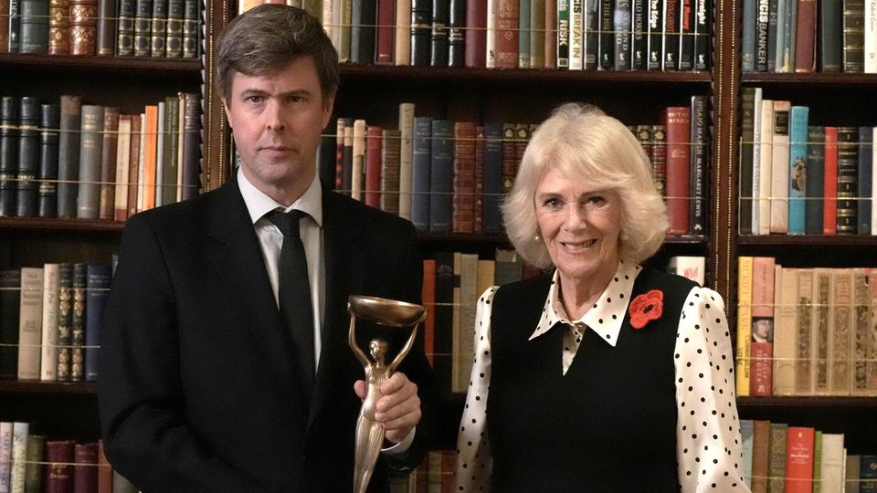David Szalay, 51, wurde im November in London mit dem Booker Prize geehrt und von Königin Camilla empfangen
