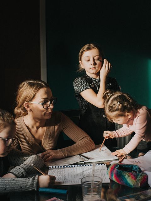 Eine Familie (Symbolbild)