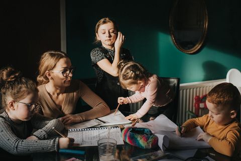 Eine Familie (Symbolbild)