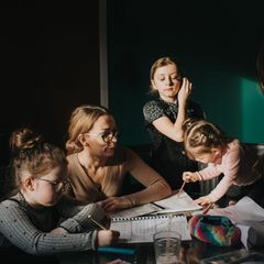 Eine Familie (Symbolbild)