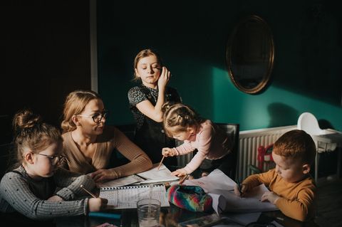 Eine Familie (Symbolbild)