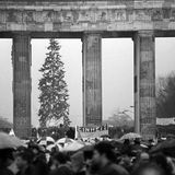 Am 22. Dezember 1989 drängen sich Menschenmassen um das Brandenburger Tor – der dortige Übergang ist erstmals geöffnet. Im Westen steht wieder ein Weihnachtsbaum, ein Jahr später ist Deutschland vereint