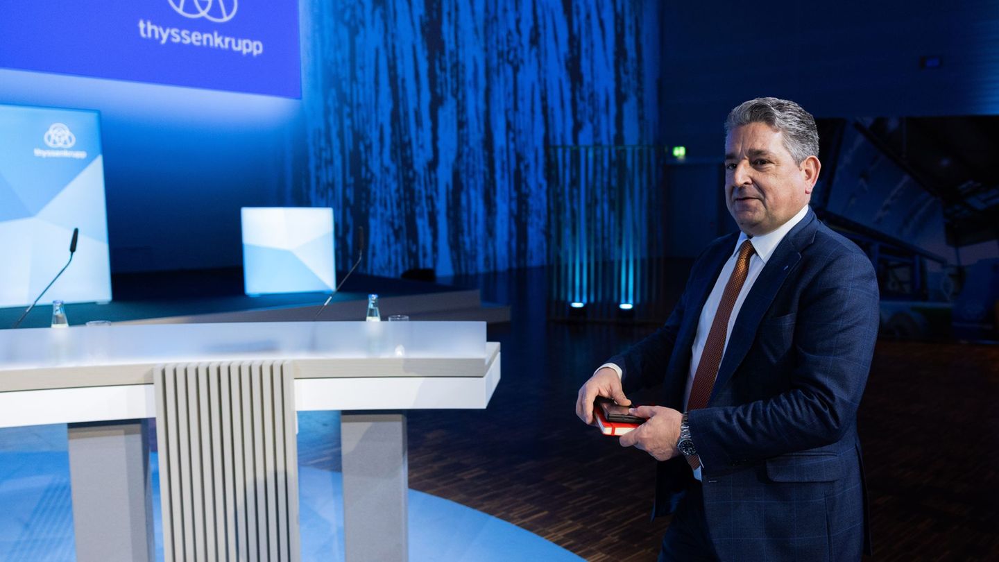 Thyssenkrupp-Vorstandschef López ist in Sachen Übernahme der Stahlsparte durch den indischen Stahlkonzern Jindal Steel optimisti