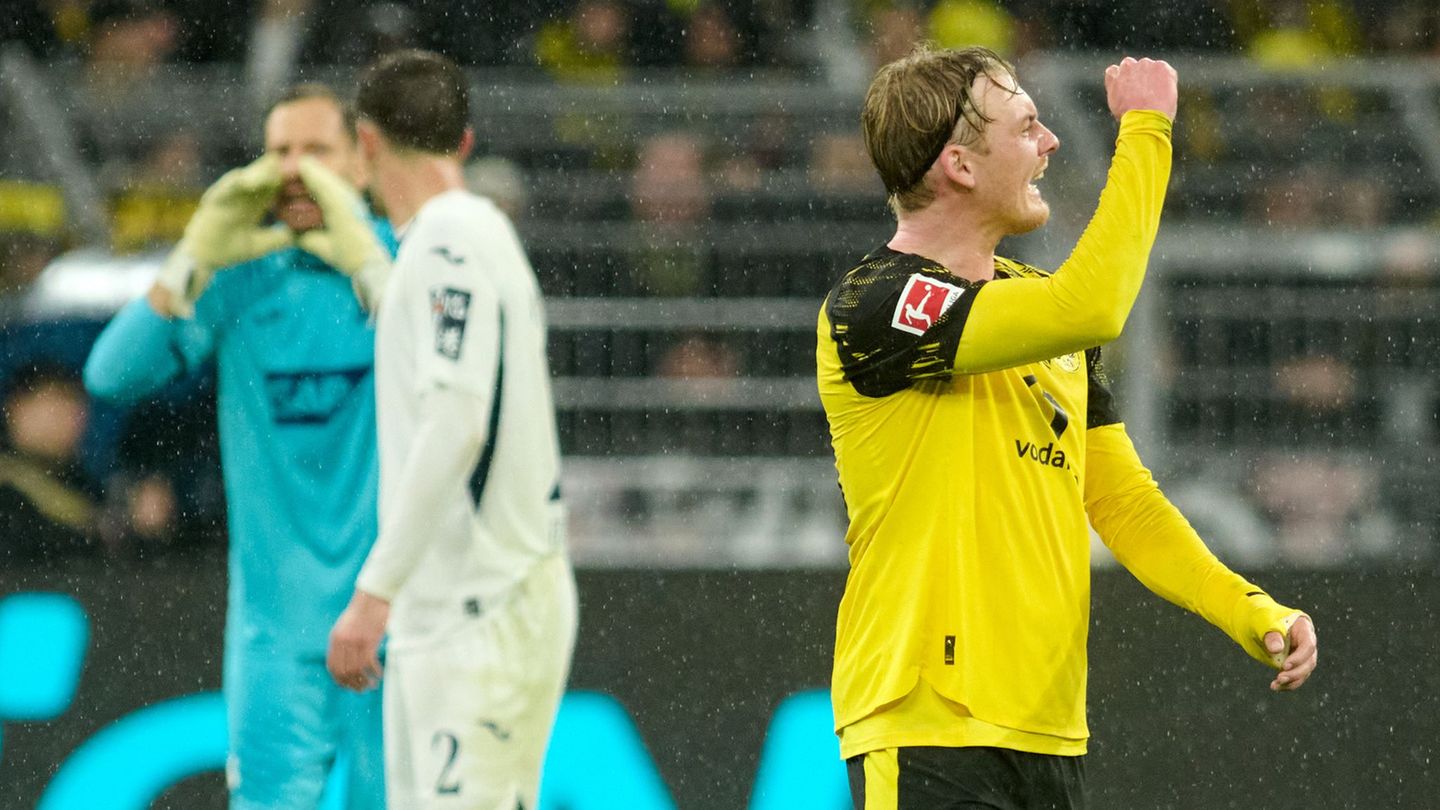 Körperlich diesmal in guter Verfassung: Borussia Dortmund und Julian Brandt. Foto: Bernd Thissen/dpa