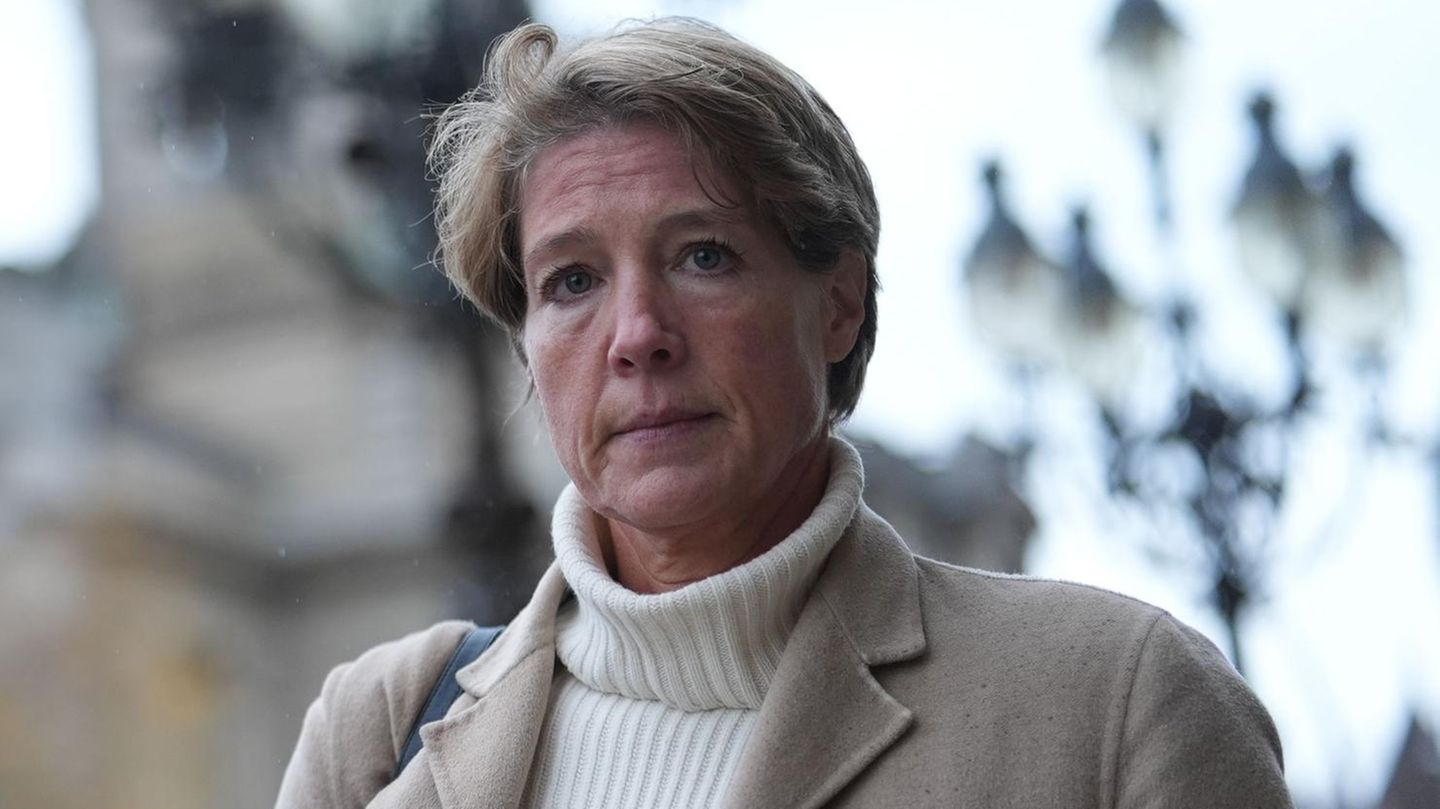 Christina Block auf dem Weg zum Landgericht Hamburg. Am Mittwoch wird der Entführungsprozess gegen die Steakhaus-Erbin fortgesetzt