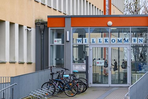 In Markendorf - ein Stadtteil von Frankfurt (Oder) - soll eine Landesübergangseinrichtung für Flüchtlinge entstehen. Foto: Patri