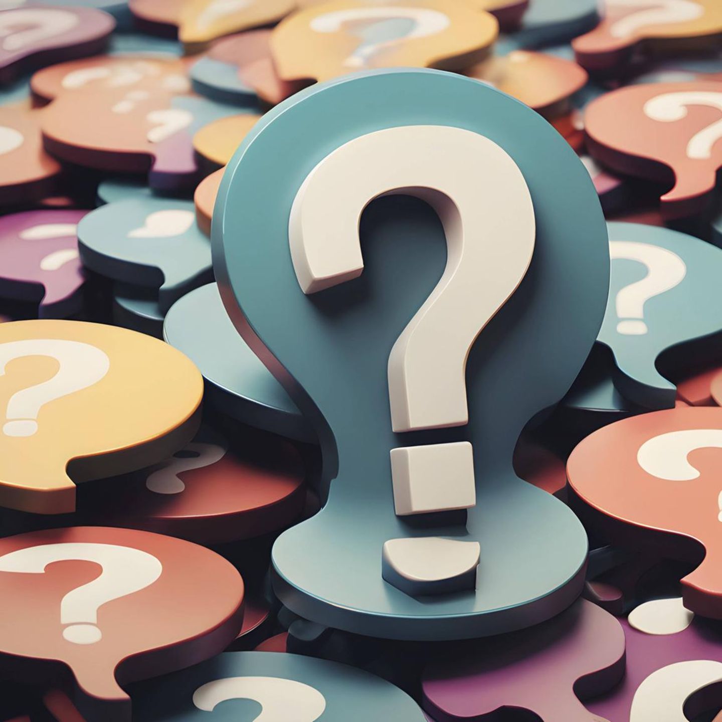 Allgemeinwissensquiz (Symbolbild): Fragezeichen