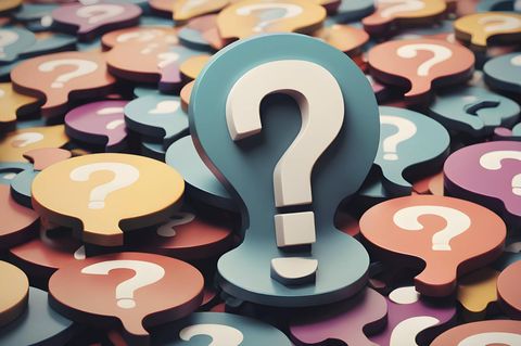 Allgemeinwissensquiz (Symbolbild): Fragezeichen