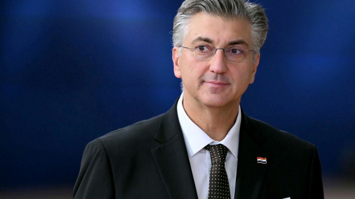 Andrej Plenkovic im Oktober in Brüssel