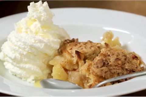 Apple Crumble kann so einfach sein: Das Rezept im Video