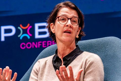 Die neue Chefin von RB Leipzig: Tatjana Haenni im Frühjahr 2025 in Hamburg