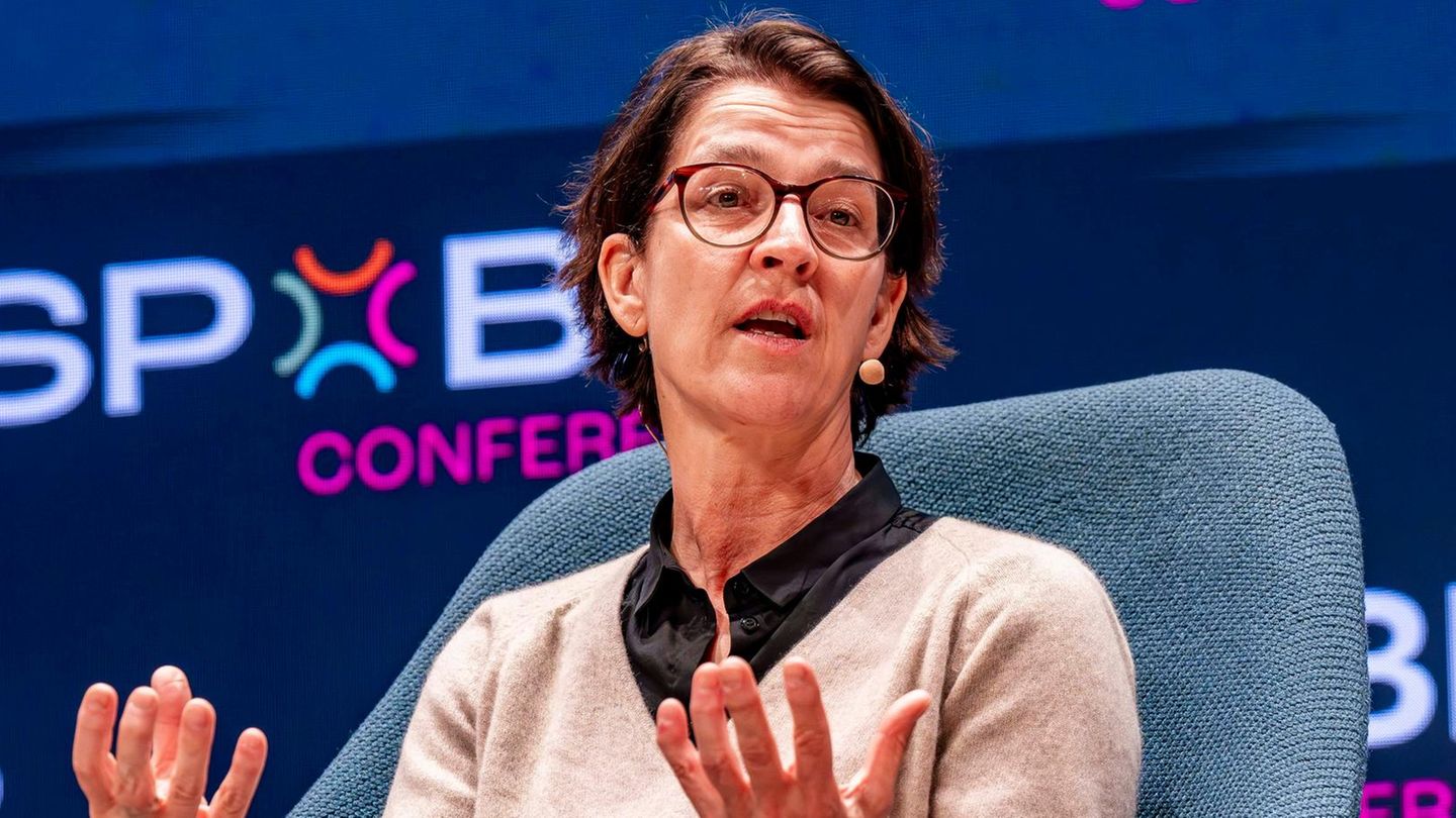 Die neue Chefin von RB Leipzig: Tatjana Haenni im Frühjahr 2025 in Hamburg