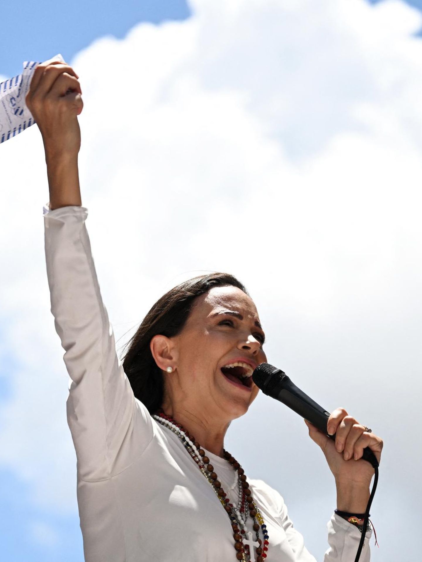 María Corina Machado im Sommer 2024