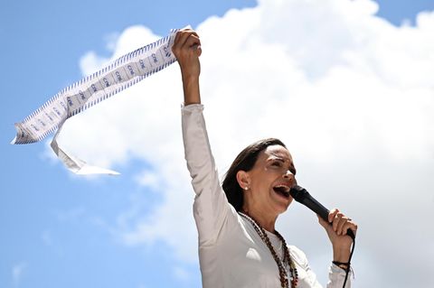 María Corina Machado im Sommer 2024