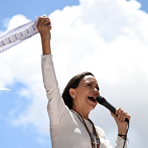 María Corina Machado im Sommer 2024