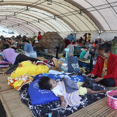 Thailand Kambodscha Touristen