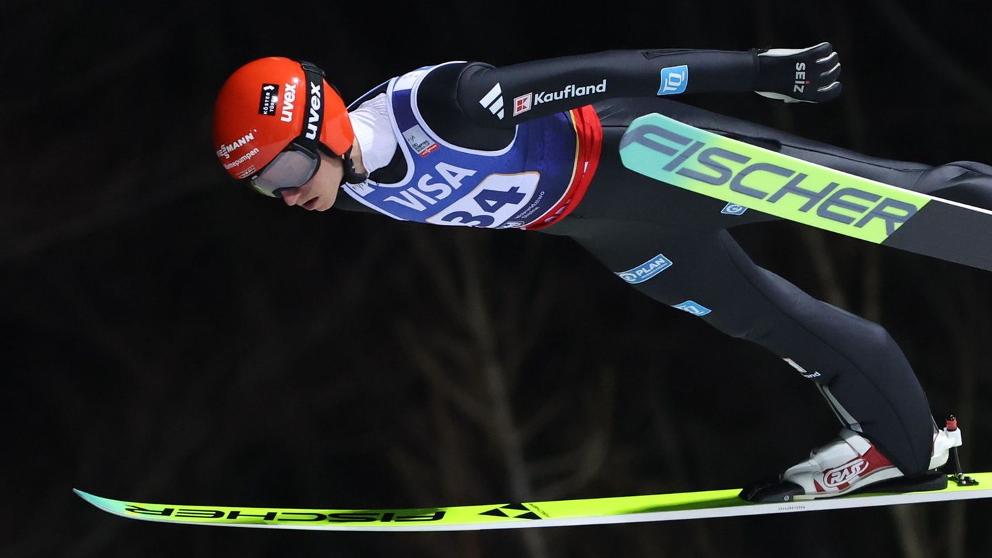 Karl Geiger sprang bislang hinterher. Foto: Grzegorz Momot/PAP/dpa