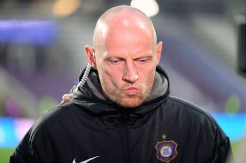 Für Heidrich ist Schluss in Aue. (Archivbild) Foto: Robert Michael/dpa