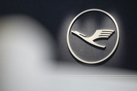 Logo der Lufthansa - bald ohne umgebenden Kreis